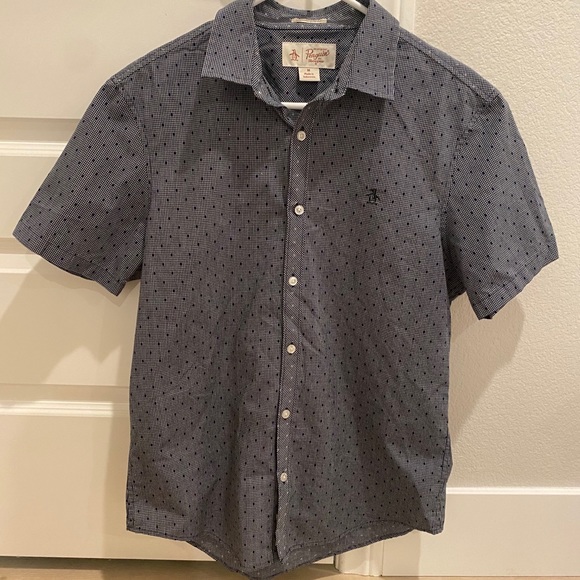 Men’s Penguin Button Up - Picture 1 of 3